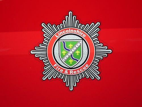 Lincolnshire fire and rescue logo