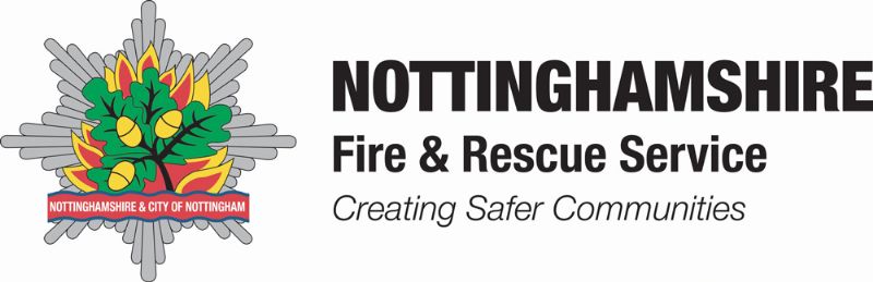 notts fire and rescue service logo